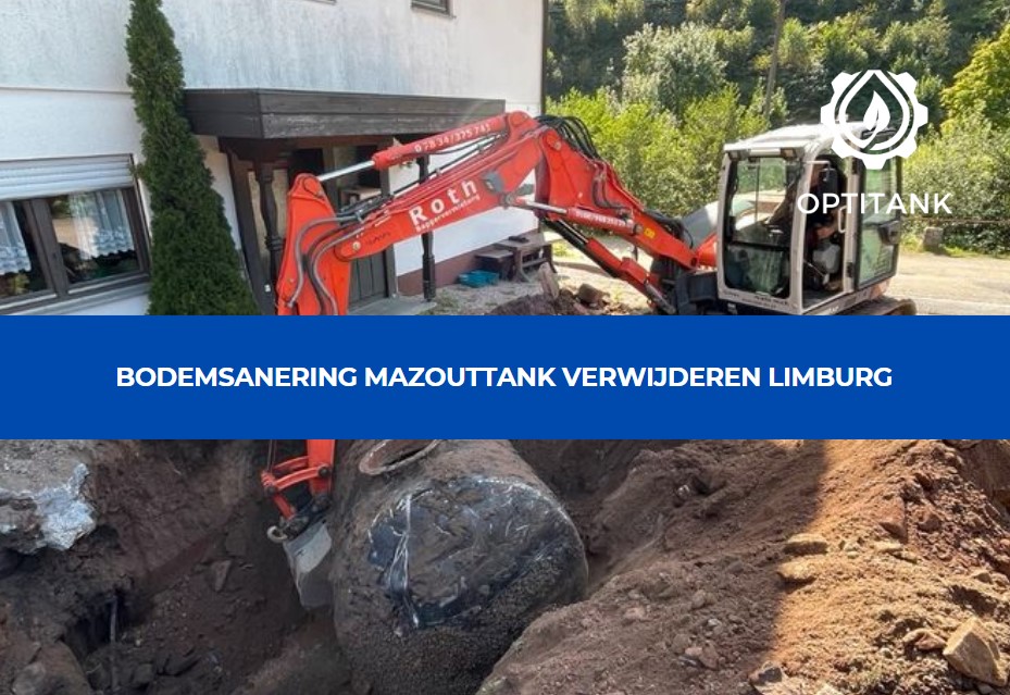 bodemsanering mazouttank verwijderen limburg