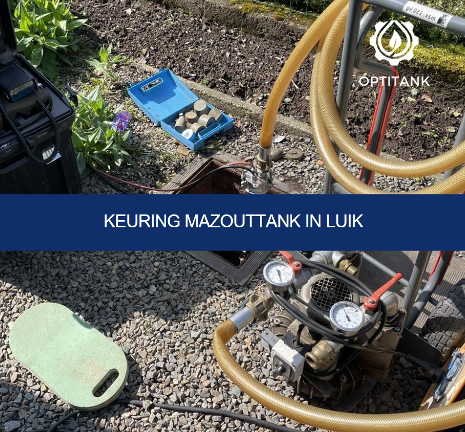 Keuring mazouttank in Luik
