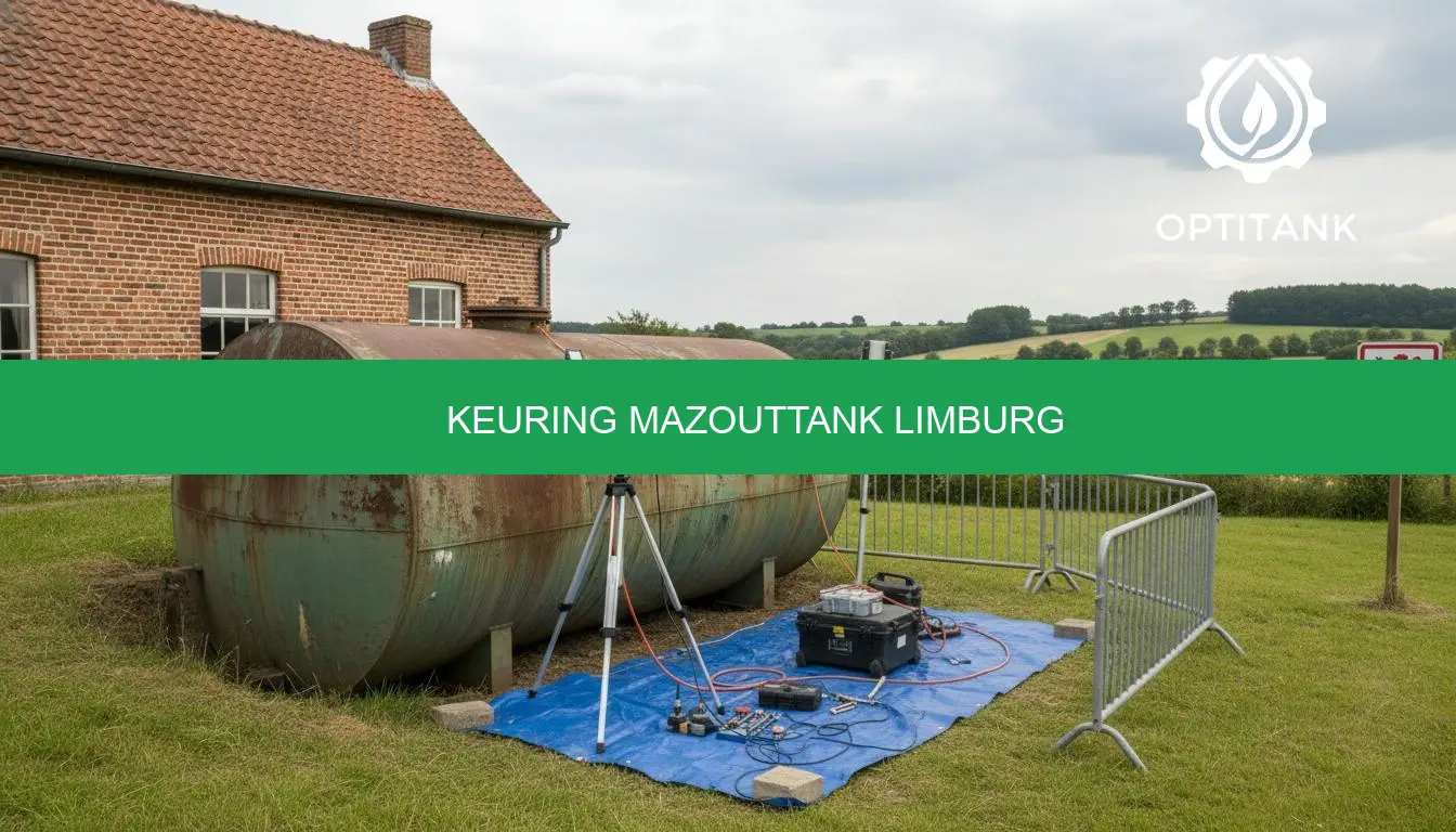 Keuring Mazouttank Limburg - Prijs 2026 & Attest