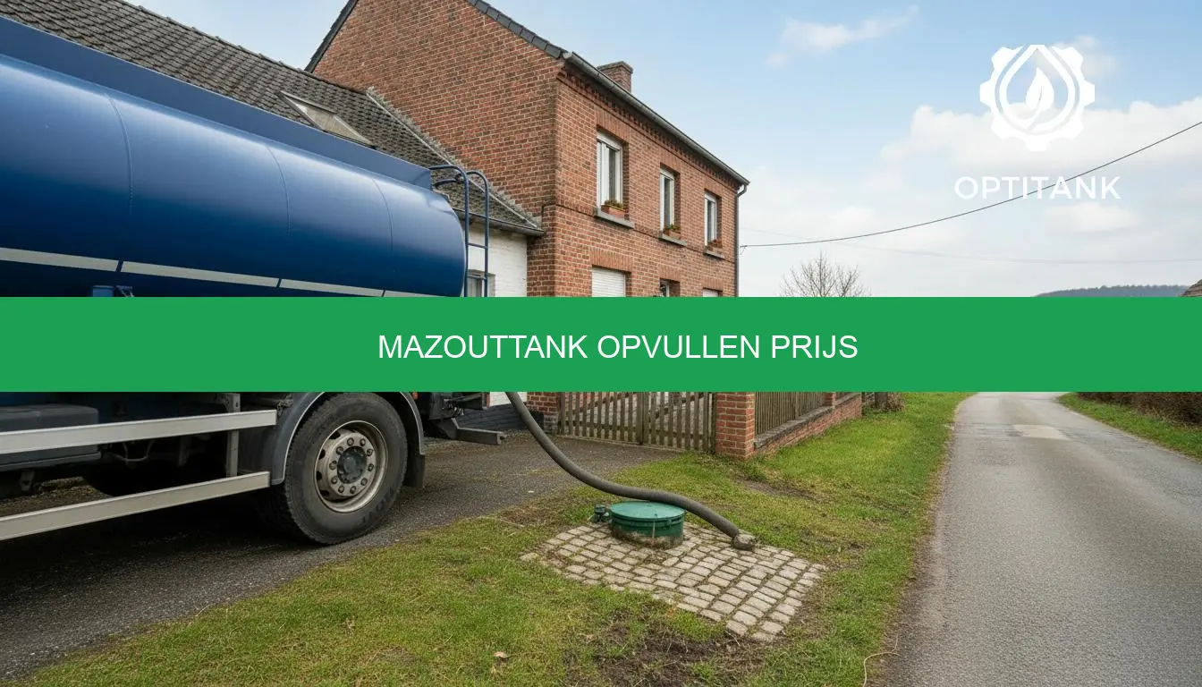 Mazouttank opvullen prijs | Richtprijzen 2026